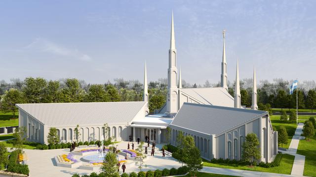 Representación Templo Buenos Aires Argentina