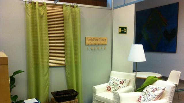 Stand de la Iglesia en “VI CONGRESO MUNDIAL DE FAMILIAS". Noche hogar
