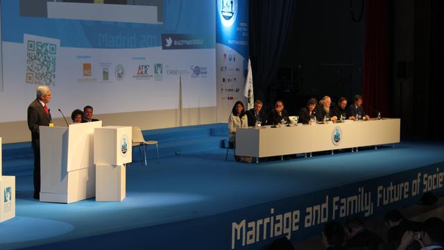 Elder Kopischke en el “VI CONGRESO MUNDIAL DE FAMILIAS" Madrid.