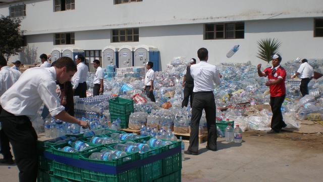 Ayuda humanitaria. Misioneros