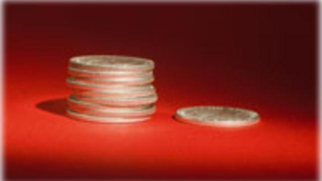 Monedas representando el diezmo