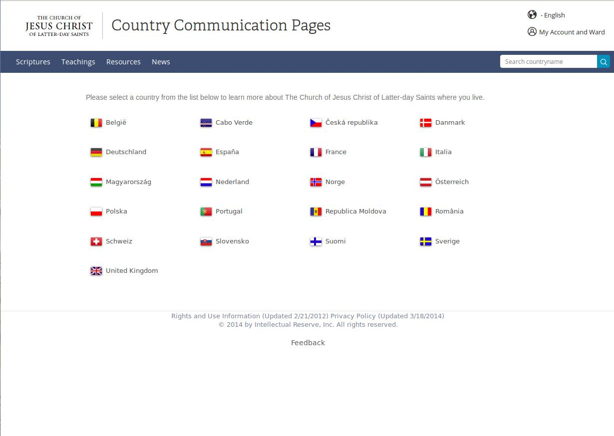 countrypage snapshot window